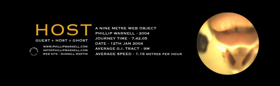HOST - a nine metre web object by Phillip Warnell